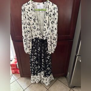 Lane Bryant wrap dress, sz 16